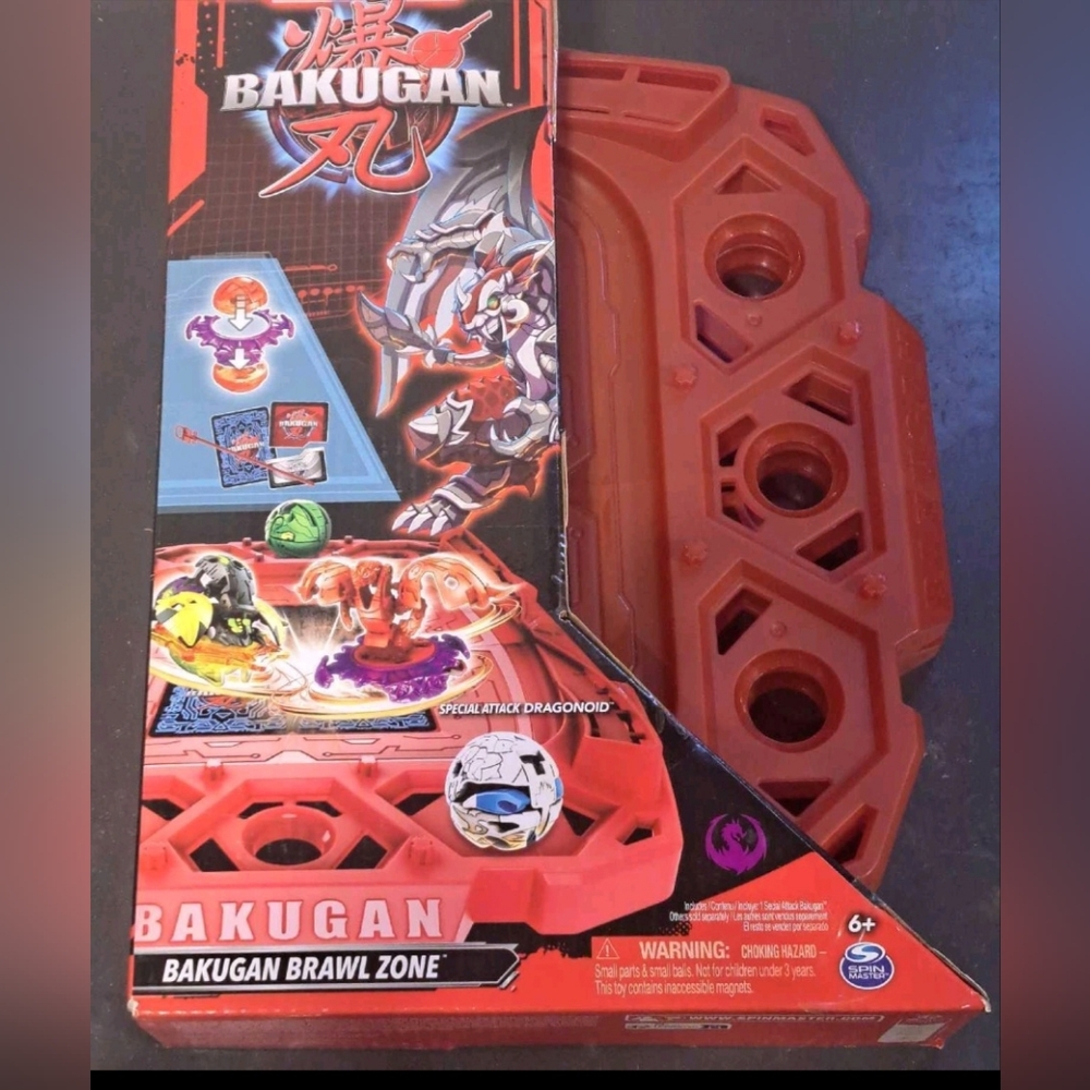 Brand New Bakugan Brawl Zone Playset - Red